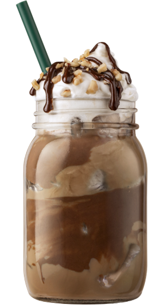 Hazelnut choc cup