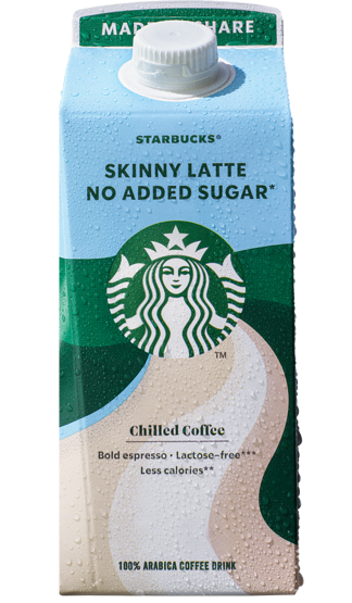 Skinny Latte No Added Sugar*