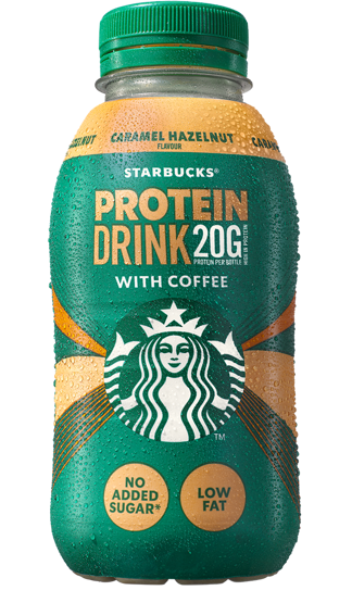 Starbucks® Protein Drink With Coffee Caramel Hazelnut Flavour