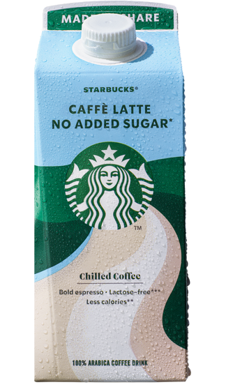 Caffè Latte No Added Sugar*