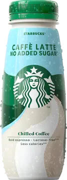 Starbucks® Caffé Latte No Added Sugar