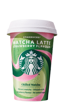 Starbucks Chilled Matcha Latte truskawkowa