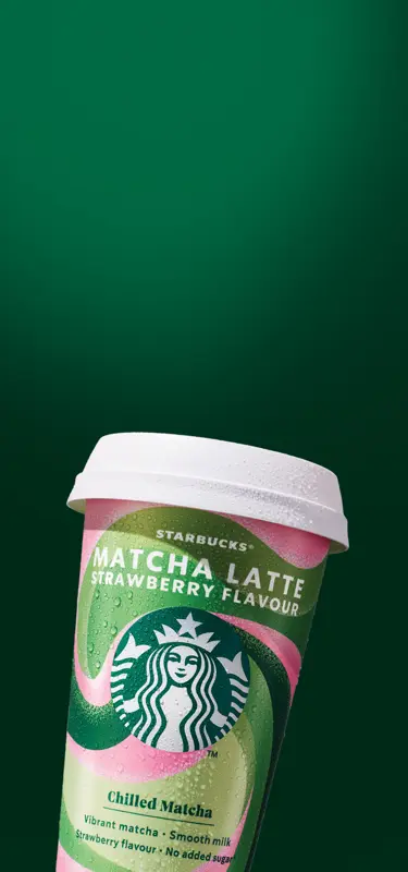 Starbucks Chilled Matcha Latte truskawkowa