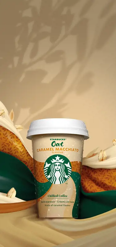 Starbucks® Oat Caramel Macchiato