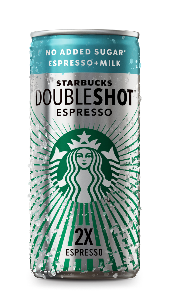 Starbucks®‎ Doubleshot® Espresso بدون سكر مضاف