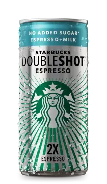 Starbucks®‎ Doubleshot® Espresso بدون سكر مضاف